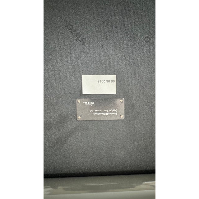 Presidence Executive Desk with 2 Executive Chairs and 1 Swivel Executive Chair by Jean Prouvé, Set of 4 For Sale - Image 13 of 18