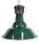 Industrial French Petrol Enamel Pendant Lamp from Sammode, 1950s For Sale