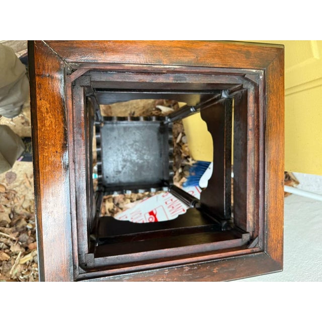 Antique Victorian Eastlake-Style Parlor 2 Tier Side Table or Stand For Sale - Image 10 of 11