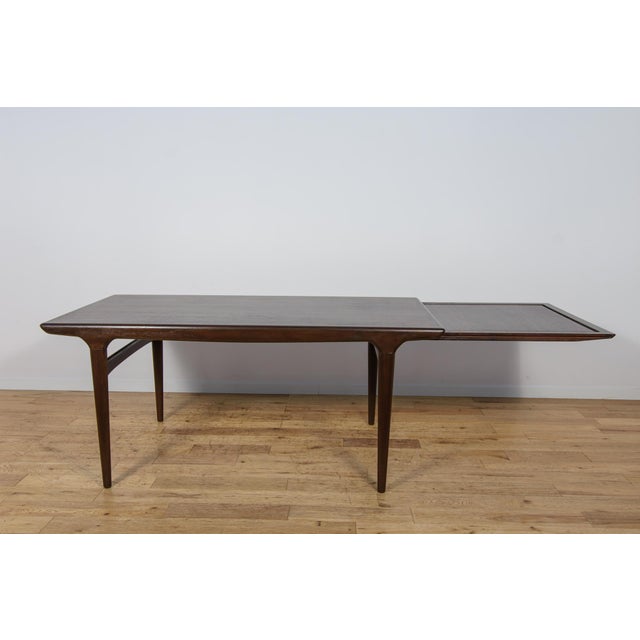 Mid-Century Modern Teak Extending Dining Table by Johannes Andersen for Uldum Møbelfabrik, Denmark, 1960s For Sale - Image 11 of 18