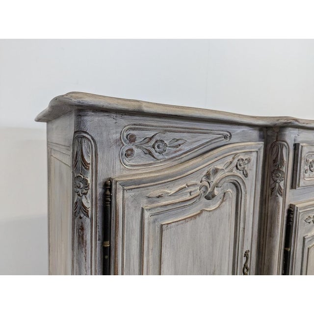 Rustic Weathered Sideboard For Sale - Image 6 of 8