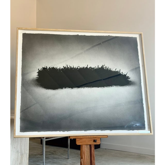 Monumental Graphite + Charcoal Drawing Signed Framed "St Augustine 3" by Robert Flynn For Sale - Image 6 of 18