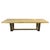 Art Deco Italian Parchment Maple, Black and Brass Stars Table, 1940s For Sale - Image 17 of 17