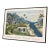 Late 20th Century Island Sunset Framed Poster by Andrea Beloff For Sale