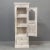 Indian Narrow Cabinet From Reclaimed Antique Architectural Elements For Sale - Image 3 of 12