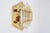 Metal Vintage Hollywood Regency Wall Lamp from Honsel, 1990s For Sale - Image 7 of 9