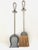 Janice Minor Design Wrought Iron Amaryllis Glass Deocration Fireplace Tool Set For Sale - Image 16 of 17