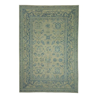 Turkish Oushak Rug 9'1" x 13'5" #18581 For Sale