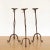1940s Tall French Iron Candlestick For Sale - Image 4 of 9