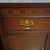English 1980s Baker Furniture Chippendale Carved Mahogany Nightstands With Brass Hardware — Pair For Sale - Image 3 of 13