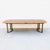Restored 1970s Burl & Brass Mastercraft Dining Table With Two Leaves, Attributed For Sale - Image 11 of 13