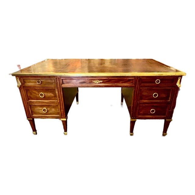 19th C. French Signed Paul Sormani Desk For Sale