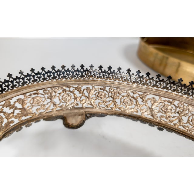 19th Century Victorian Silverplate Centerpiece Jardiniere Planter For Sale - Image 14 of 14