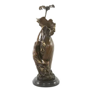 Late 19th Century Art Nouveau Style Bronze Decorative Vase