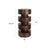 Transitional Forge Tier Accent Table Large For Sale - Image 3 of 11