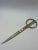 Late 20th Century Vintage Italian Hot-Drop Forged Steel Tailor Scissors For Sale - Image 5 of 6