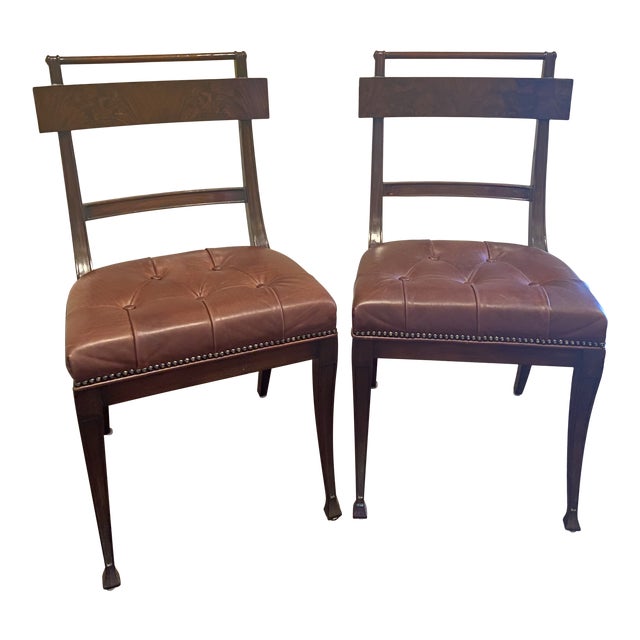 Hendredon Hanover Side Chairs - a Pair For Sale