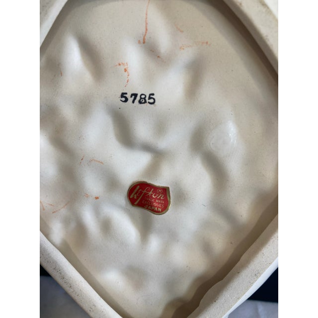 Vintage Lefton Floral Ceramic Wall Decor For Sale - Image 9 of 9