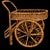 French Riviera Rattan Bar Cart Audoux & Minet 1950s For Sale - Image 10 of 10