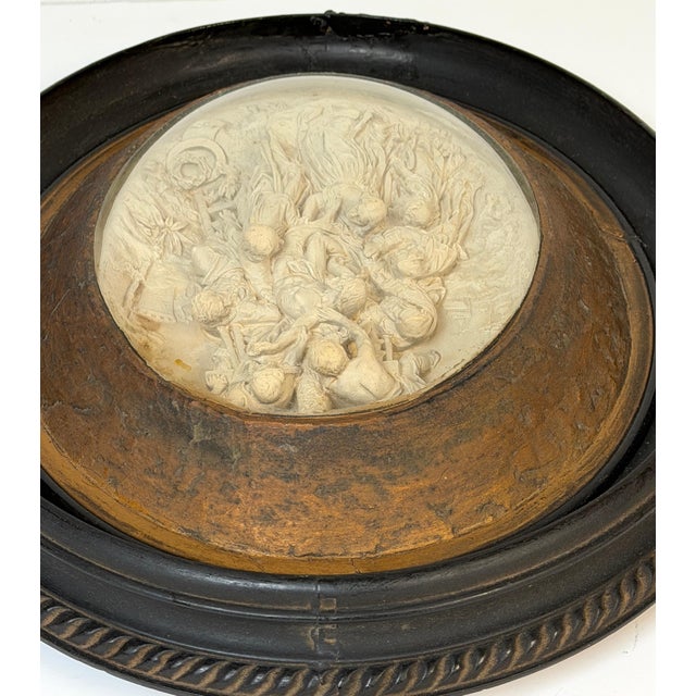 19th Century Carved Meerschaum Devotional Relief of The Descent from the Cross For Sale - Image 12 of 16