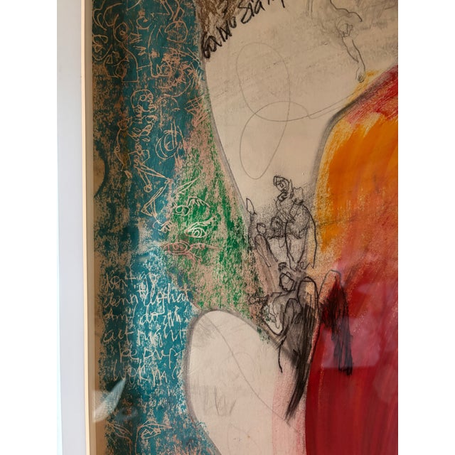 1990s Original Artwork by Unknown Latin American Artist For Sale - Image 9 of 18