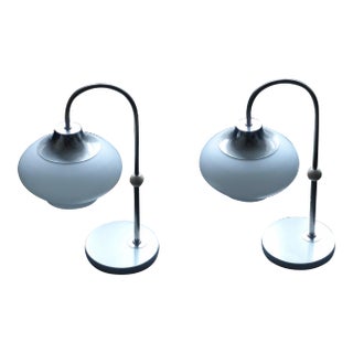 Mid Century Modern Table Lamps - Set of 2 For Sale