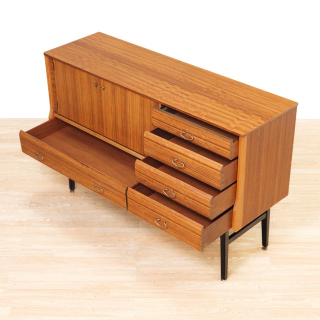 Mid Century Teak Buffet Credenza by Jentique Furniture For Sale - Image 12 of 15