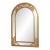 Uttermost Gold Gilt Hollywood Regency Dome Top Mirror For Sale