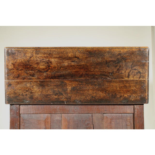 18th Century 18th Century English Oak Trunk For Sale - Image 5 of 10