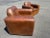 Art Deco Pair of Fully Restored French Art Deco Two-Tone Leather Club Chairs For Sale - Image 3 of 15