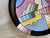 Postmodern 1980s Postmodern Geometric Abstract Hand-Painted Ceramic Wall Plate/ Sold For Sale - Image 3 of 9