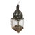 Vintage Moroccan Glass and Metal Lamp 22" H For Sale