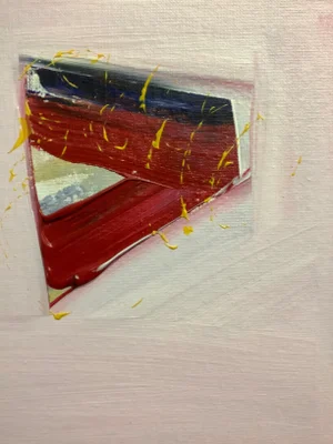 Contemporary Minimalist Abstract Acrylic Painting