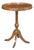 Vintage Georgian Style Round Mahogany Piecrust Pedestal Table Sculpture Stand For Sale