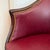 Late 20th Century Late 20th Century Burgundy Leather Nailhead Trimmed Mahogany Library Tub Armchair For Sale - Image 5 of 8