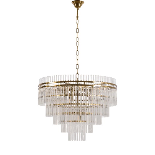 Medium Waldorf Chandelier from Pure White Lines For Sale