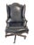 Crocodile Embossed Leather Office Chair by Old Hickory Tannery For Sale - Image 9 of 12