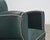 Pair of 20th Century French Art Deco Period Green Club Chairs For Sale - Image 17 of 17
