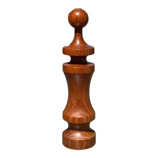 1960s Danish Modern Rare Pepper Grinder in Wenge Wood by Laurids Longborg For Sale