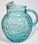 Icy Turquoise Pitcher For Sale - Image 11 of 12