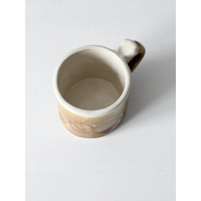 Late 20th Century Vintage Studio Pottery Mug For Sale - Image 5 of 8