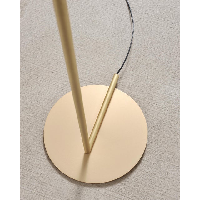 Michael Anastassiades for Flos Brass Globe Ic Floor Lamps - a Pair For Sale - Image 16 of 18