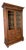Antique French Glazed Oak Display Bookcase For Sale