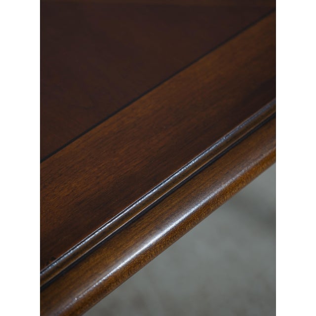 Drexel Heritage French Provincial Parquetry Inlaid Dining Table For Sale - Image 10 of 18