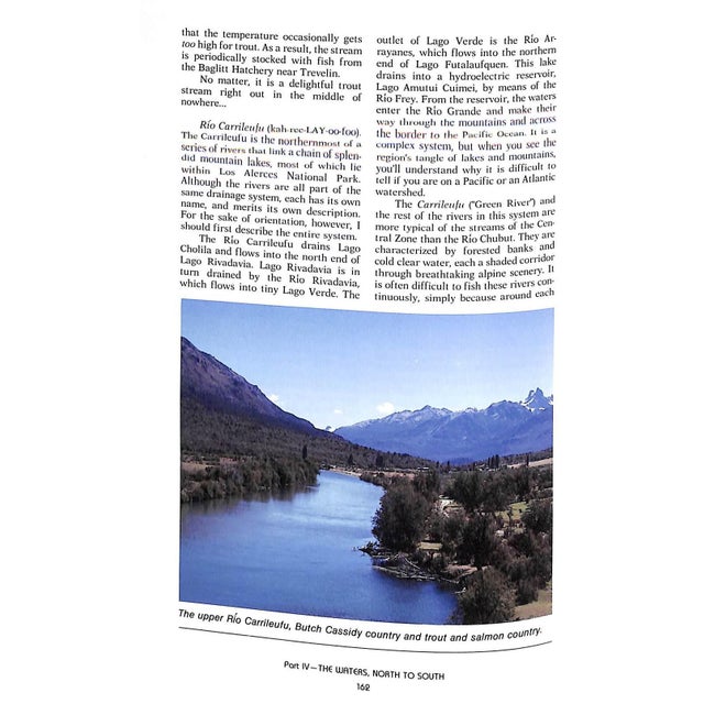1990s "Argentine Trout Fishing: A Fly Fisherman's Guide to Patagonia" 1991 Leitch, William C. For Sale - Image 5 of 12