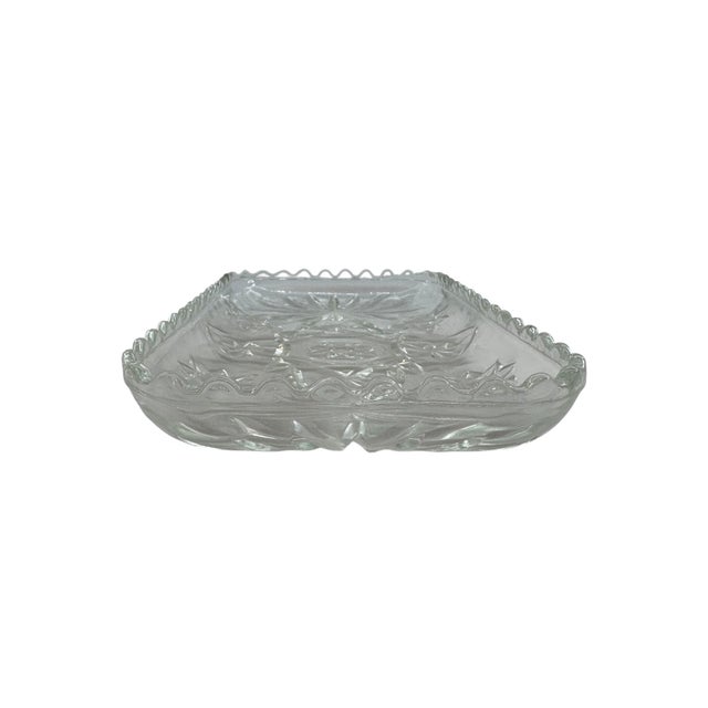 Transparent Mid 20th Century Anchor Hocking Prescut Tray For Sale - Image 8 of 9