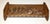 Fantastic carved oak wall rack featuring a dynamic horse racing scene with three jockeys and galloping horses in deep...