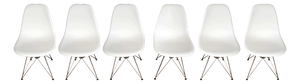 DSR Model Chairs by Charles & Ray Eames for Vitra, 1960s, Set of 6