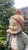 Sculpture Materials Vintage Concrete Garden Gnome with Weathered Polychrome Paint, 1950s For Sale - Image 7 of 13