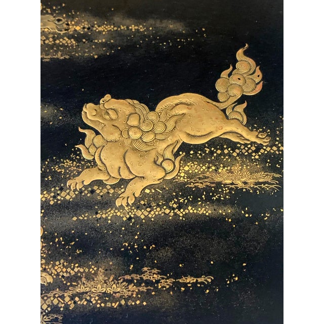Japanese Lacquer Box with Fine Maki-e Decoration Meiji Period For Sale In Atlanta - Image 6 of 15